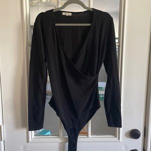 XL madewell black body suit